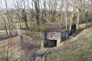 Ligne Maginot - GROS REDERCHING SUD (AVANT POSTE) - (Blockhaus pour arme infanterie) - L'entrée