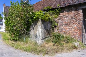 Ligne Maginot - BEF 257 - LE DURMONT SUD - (Blockhaus pour canon) - Mur d'aile
