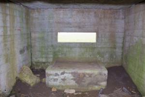 Ligne Maginot - HILLEN NORD - (Blockhaus pour canon) - L'intérieur