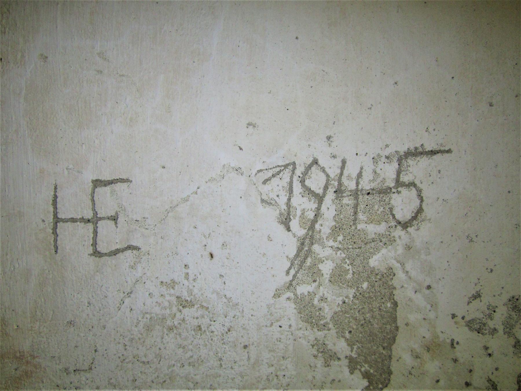 Ligne Maginot - M9 - TRAUTBACH 1 - (Blockhaus pour arme infanterie) - Graffiti