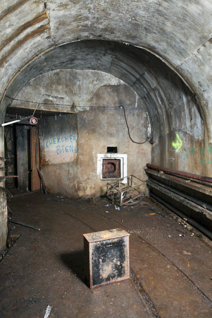 Ligne Maginot - MONT DES WELCHES - A21 - (Ouvrage d'artillerie) - Blockhaus de défense intérieure
Situé en bas du plan incliné de l'entrée des munitions