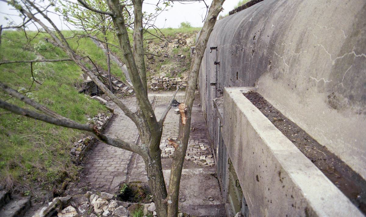 Ligne Maginot - BAMBIDERSTROFF SUD - C71 - (Casemate d'infanterie) - Cunette pour la récupération des eaux de pluie
