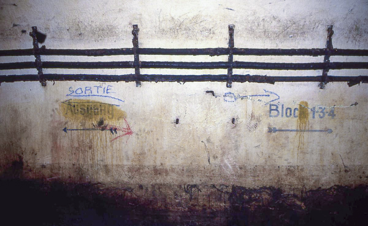 Ligne Maginot - KERFENT - A34 - (Ouvrage d'infanterie) - Inscriptions en allemand dans la galerie