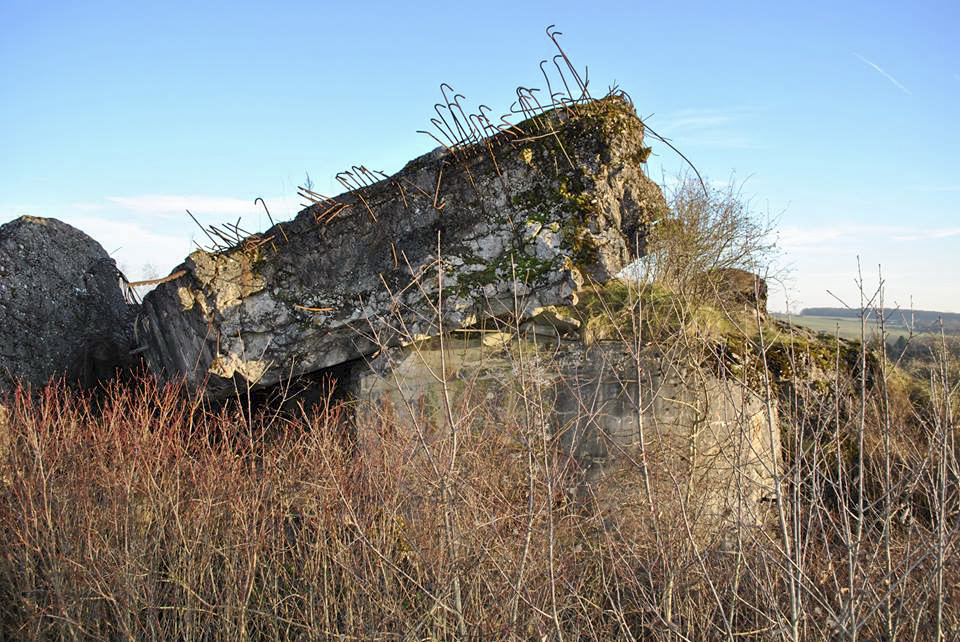 Ligne Maginot - EINSELING SUD - C73 - (Casemate d'infanterie) - Les ruines de la casemate