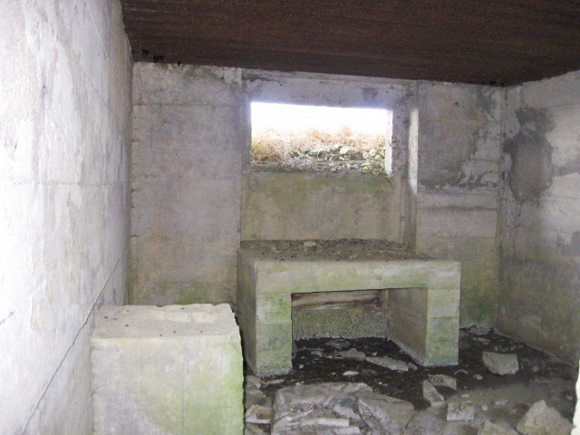 Ligne Maginot - BININGERWIESE 1 - (Blockhaus pour canon) - L’intérieur