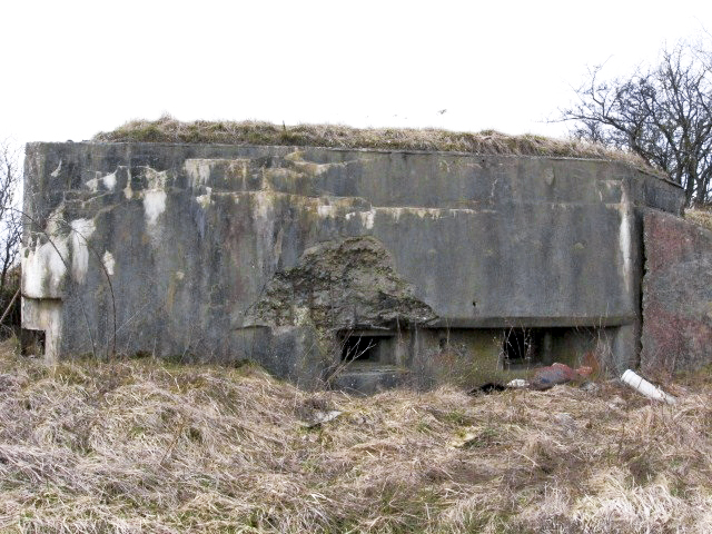Ligne Maginot - BREITWIESE 1 - (Blockhaus pour arme infanterie) - Façade de tir