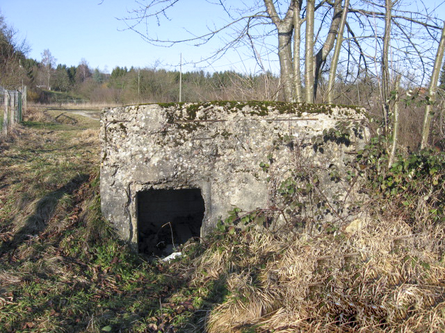 Ligne Maginot - DORFWIESE 5 (Blockhaus pour arme infanterie) - L’entrée