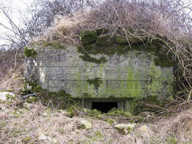 Ligne Maginot - GARTEN 1 - (Blockhaus pour arme infanterie) - Façade de tir