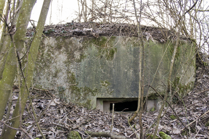 Ligne Maginot - GROS REDERCHING EST 1 - (Blockhaus pour arme infanterie) - Facade ouest