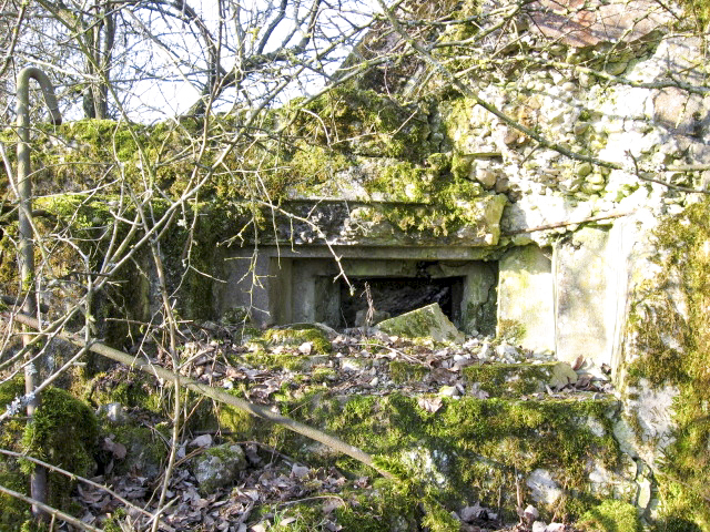 Ligne Maginot - HAMMELSWIESE 1 - (Blockhaus pour arme infanterie) - Créneau mitrailleuse
