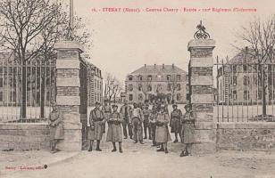 Ligne Maginot - STENAY - CASERNE CHANZY - (Camp de sureté) - La caserne Chanzy après 1913, alors occupée par le 120° RI