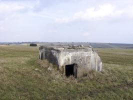 Ligne Maginot - KOPP 1 - (Blockhaus pour arme infanterie) - Facade arrière et l'entrée