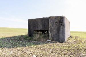 Ligne Maginot - LABBISCH NORD 1 - (Blockhaus pour canon) - Façade de tir