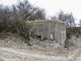 Ligne Maginot - MERRENRIED 3 - (Blockhaus pour arme infanterie) - Façade de tir
Le créneau FM