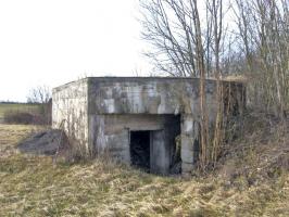 Ligne Maginot - OLFERDINGER 5 - (Blockhaus pour canon) - Façade arrière