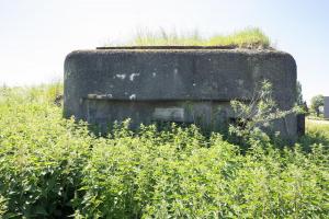 Ligne Maginot - B296 - CHAPELLE MADAME - (Blockhaus pour canon) - La façade de tir