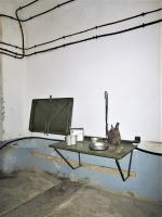 Ligne Maginot - FOUR A CHAUX - FAC - (Ouvrage d'artillerie) - Tablettes rabattables dans la galerie servant de réfectoire