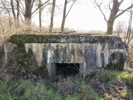 Ligne Maginot - CB110 - FELSEN - (Blockhaus pour canon) - L'entrée pour la pièce antichar
