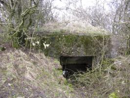 Ligne Maginot - SALWALD 4 - (Blockhaus pour canon) - Façade arrière