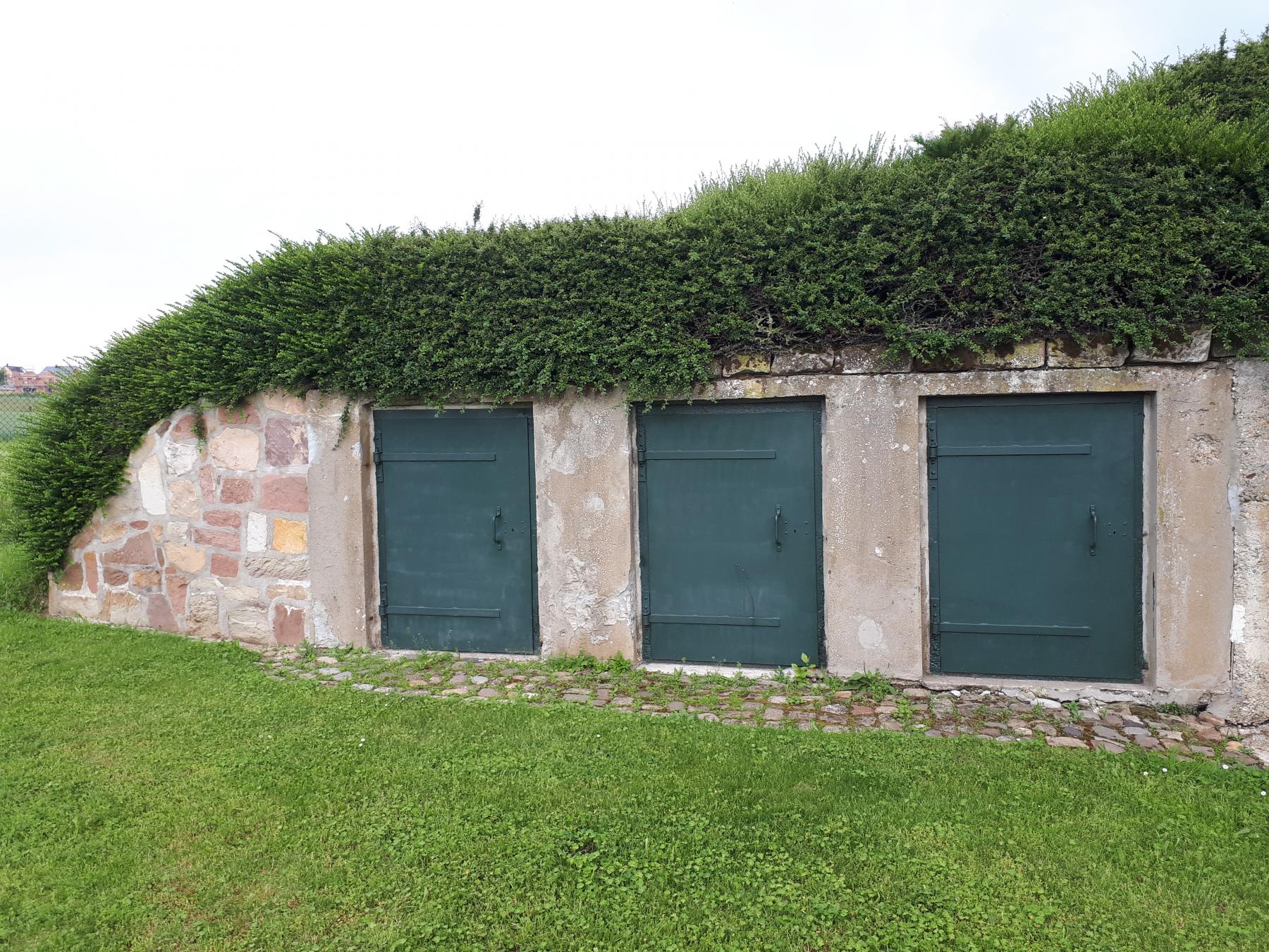 Ligne Maginot - OBERROEDERN SUD - RIEFFEL - (Casemate d'infanterie - double) - Niches de stockage extérieur