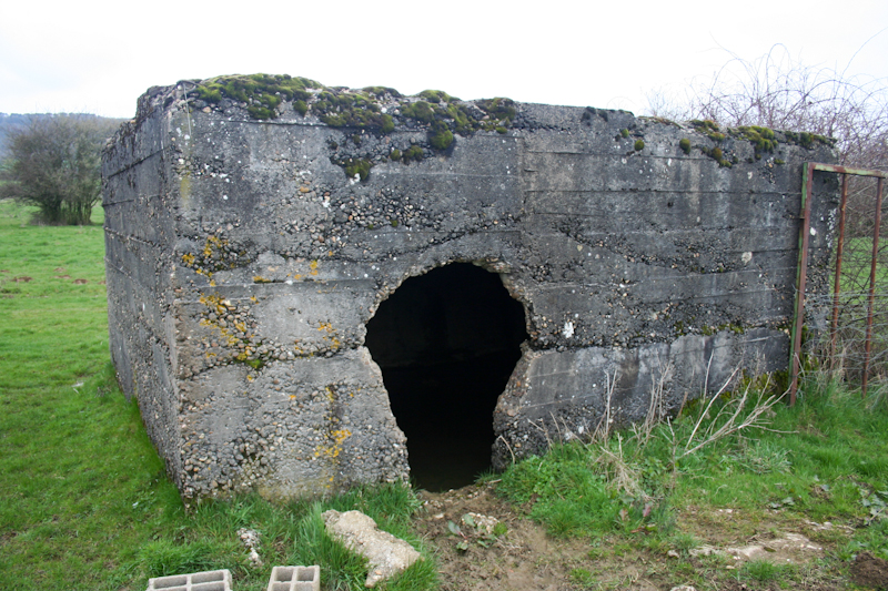 Ligne Maginot - CB31BIS - (Blockhaus pour arme infanterie) - L'entrée de ce blockhaus