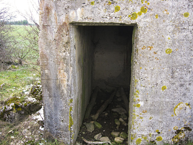 Ligne Maginot - KOPP 5 - (Blockhaus pour arme infanterie) - L'entrée
