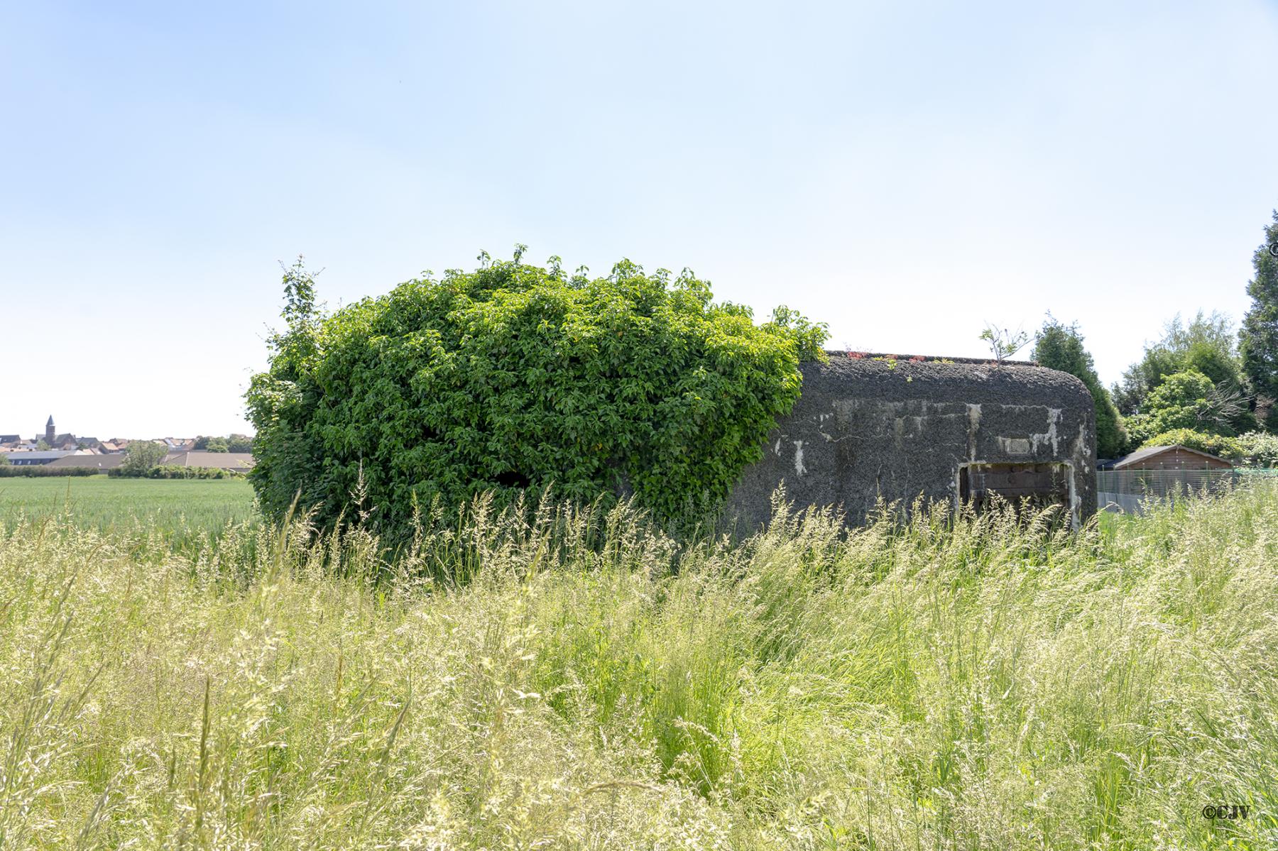 Ligne Maginot - B276 - CROIX ROUGE SUD - (Blockhaus pour canon) - Le blockhaus