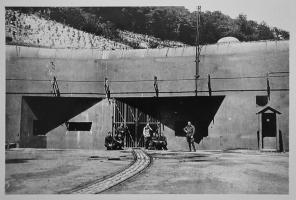 Ligne Maginot - METRICH - A17 - (Ouvrage d'artillerie) - L'entrée munitions de l'ouvrage en 1940