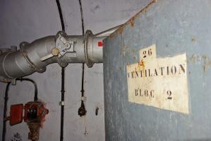 Ligne Maginot - SAINT ANTOINE - (Ouvrage d'artillerie) - Bloc 2
Locaux souterrains
Ventilation du bloc