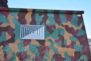 Ligne Maginot - RIMPLAS (RS) - (Ouvrage d'artillerie) - Nouveau camouflage : fausse embrasure