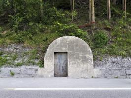 Ligne Maginot - 10 - HAUTE MURAILLES -LSGD - (Chambre de coupure) - L'entrée de plain-pied