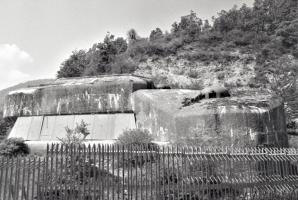 Ligne Maginot - SAINT ROCH (SHR) - (Ouvrage d'artillerie) - Bloc 4
Ses panneaux de protection en place