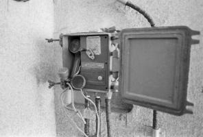 Ligne Maginot - SAINT ROCH (SHR) - (Ouvrage d'artillerie) - Un téléphone étanche (Réseau d'alerte)