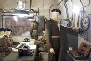 Ligne Maginot - SAINT ROCH (SHR) - (Ouvrage d'artillerie) - Reconstitution du PC de l'ouvrage