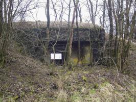 Ligne Maginot - HEILIGENBRONNEN OUEST - (Blockhaus pour canon) - Vue arrière