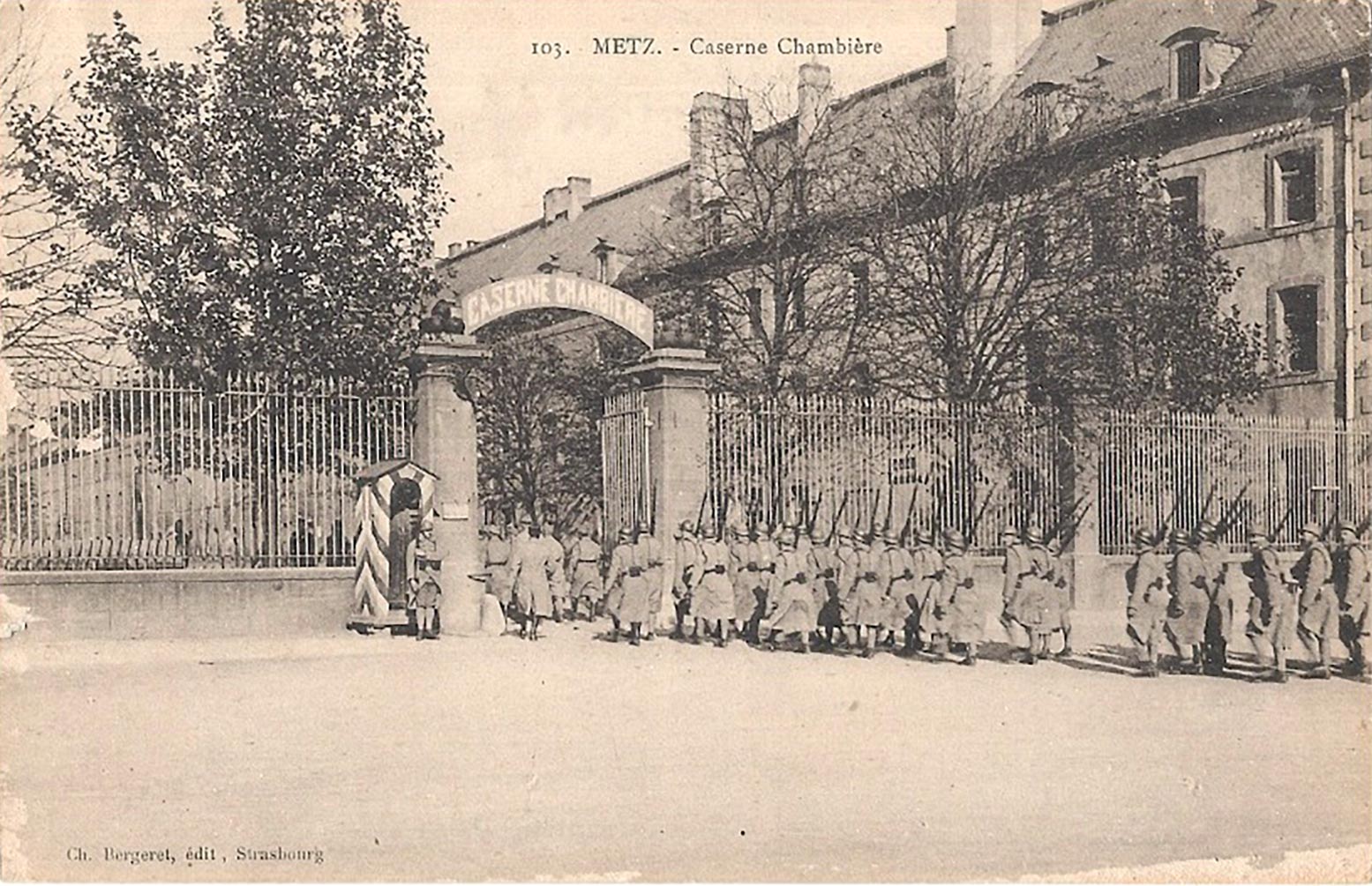 Ligne Maginot - Caserne Chambières - Caserne Chambières à Metz