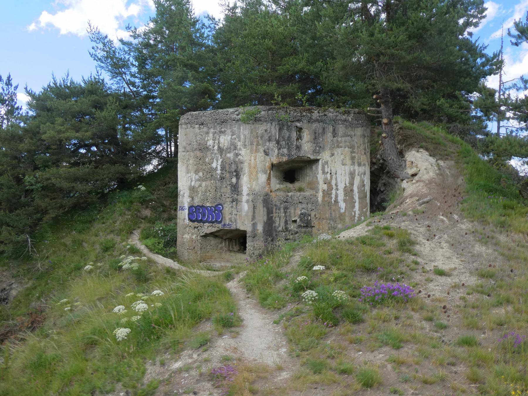 Ligne Maginot - COL DES TROIS CROIX SUPéRIEUR - (Blockhaus pour arme infanterie) - 