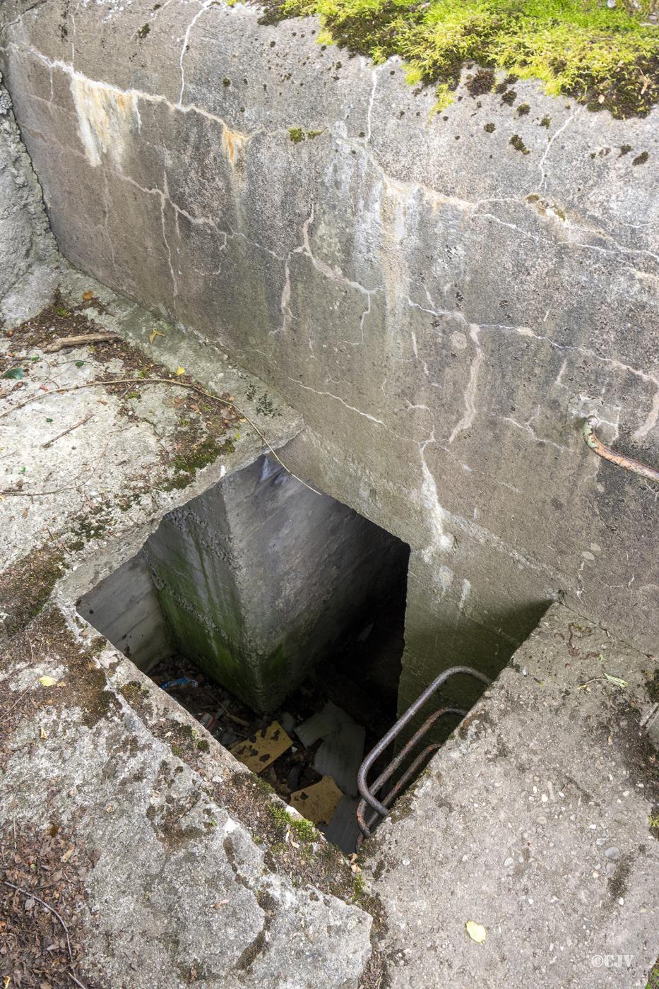 Ligne Maginot - BREITSAND 4 - (Blockhaus pour arme infanterie) - Un des puits d’accès