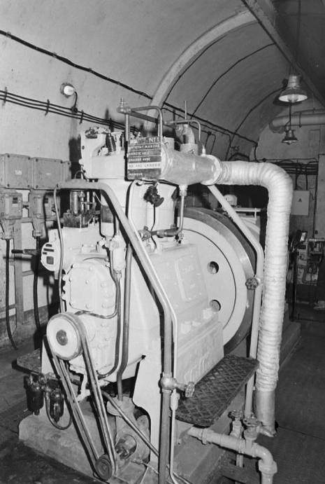 Ligne Maginot - SAINT ROCH (SHR) - (Ouvrage d'artillerie) - L'usine électrique de l'ouvrage