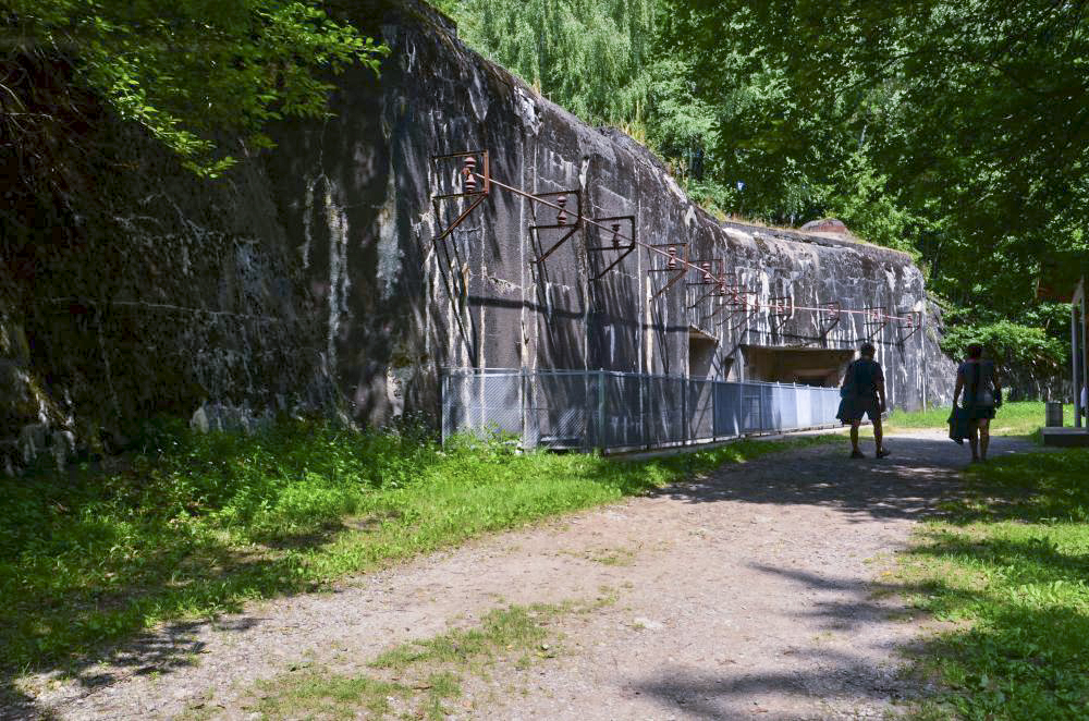 Ligne Maginot - SIMSERHOF - (Ouvrage d'artillerie) - Entrée des hommes
