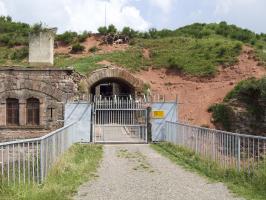 Ligne Maginot - FORT DE GIROMAGNY - (Position d'artillerie préparée) - L'entrée du fort