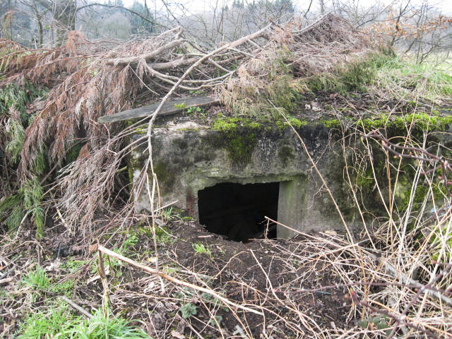 Ligne Maginot - KLAM  5 - (Blockhaus pour arme infanterie) - L’entrée