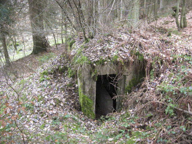 Ligne Maginot - SCHWANGERBACH 3 - (Blockhaus pour arme infanterie) - Façade arrière