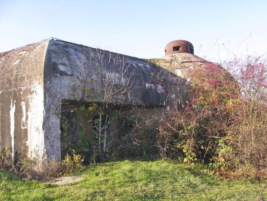 Ligne Maginot - SEELBERG EST - (Casemate d'infanterie) - Façade coté chambre de tir