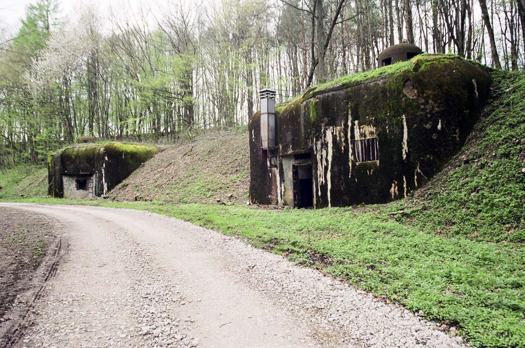 Ligne Maginot - FREUDENBERG (QUARTIER SCHIESSECK - I/37° RIF) - (Abri) - Les deux coffres d'entrées