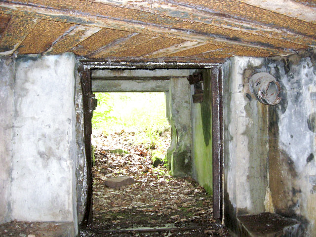 Ligne Maginot - HASPELSCHIEDT 2 (AVANT POSTE) - (Blockhaus pour canon) - L'intérieur