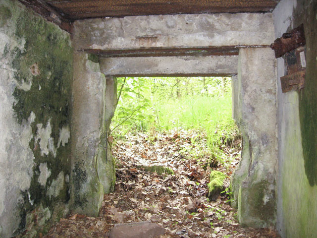 Ligne Maginot - HASPELSCHIEDT 2 (AVANT POSTE) - (Blockhaus pour canon) - L'intérieur