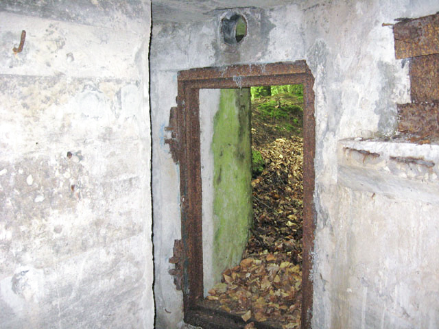 Ligne Maginot - HASPELSCHIEDT 4 (AVANT POSTE) - (Blockhaus pour arme infanterie) - L'intérieur