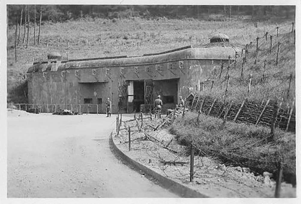Ligne Maginot - OTTERBIEL - (Ouvrage d'artillerie) - L'entrée munitions de l'ouvrage en 1940