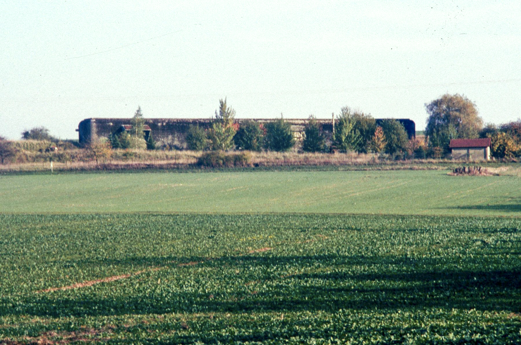 Ligne Maginot - BETTELAINVILLE - (Infrastructures électriques) - Vue d'ensemble du poste en 1996.